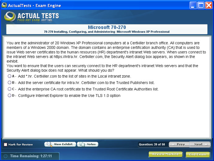 Virtual Exam