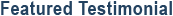 Featured Testimonials